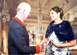 Lisa Grotts, Royal Etiquette Expert Meets King Charles